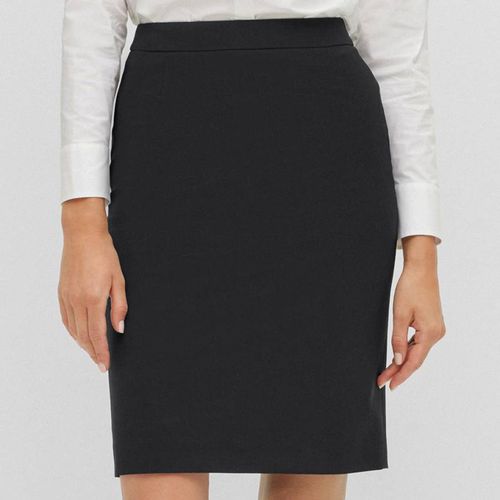 Black Vilea Stretch Mini Skirt - BOSS - Modalova