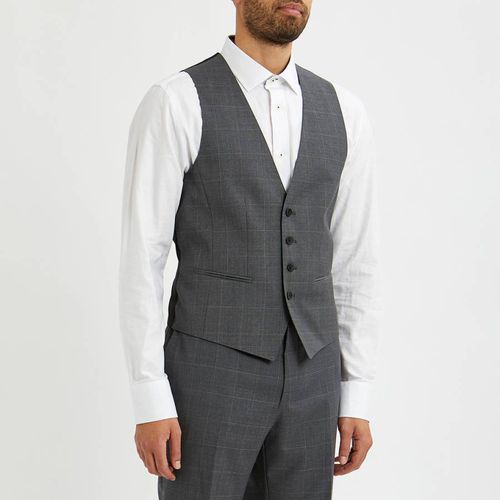 Open Grey Huge Waistcoat - BOSS - Modalova