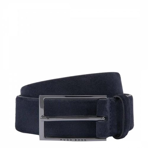 Black Calindo Leather Belt - BOSS - Modalova