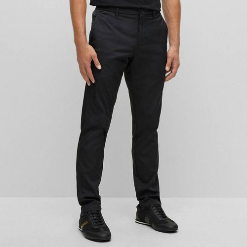 Black Drax Straight Trousers - BOSS - Modalova