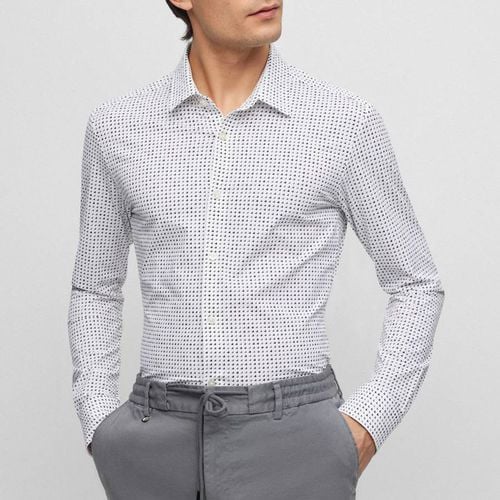 White Roan Printed Shirt - BOSS - Modalova