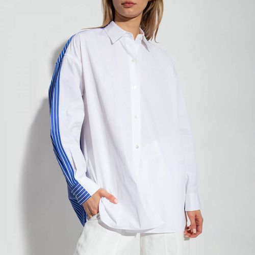 White Long Sleeve Cotton Shirt - Theory - Modalova