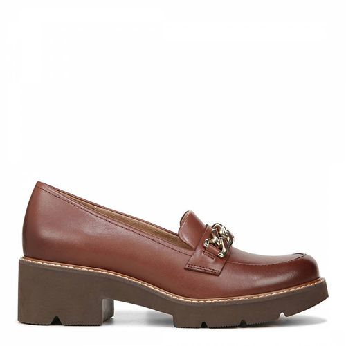 Brown Desi Leather Loafer - Naturalizer - Modalova