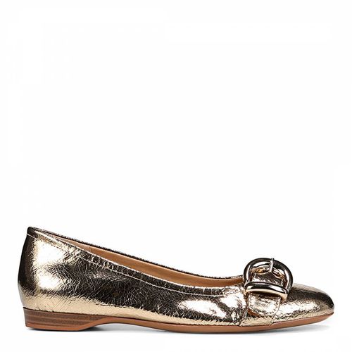 Gold Polly Metallic Leather Pump - Naturalizer - Modalova