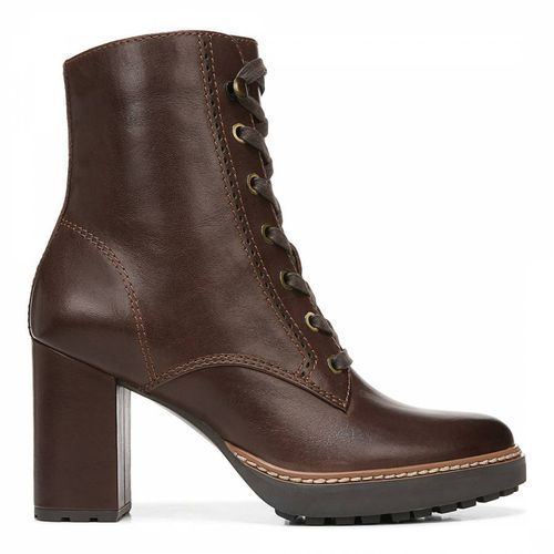 Brown Callie Moc Leather Heel - Naturalizer - Modalova