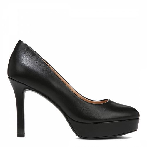 Black Camilla Platform Leather Heel - Naturalizer - Modalova