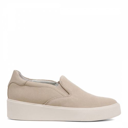 White Suede Marianne Slip On Trainers - Naturalizer - Modalova