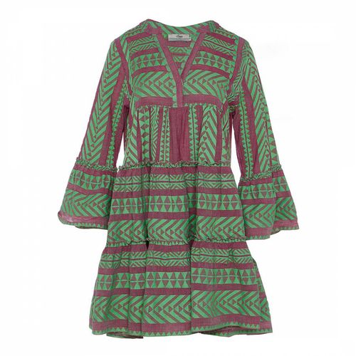 Green & Pink Ella Dress - Devotion - Modalova