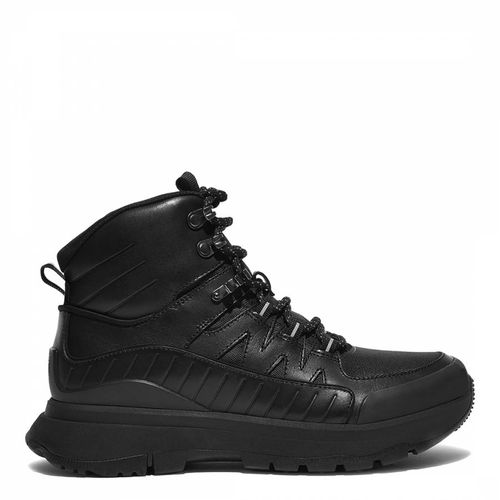 Black Neo D Hyker Leather Boots - FitFlop - Modalova