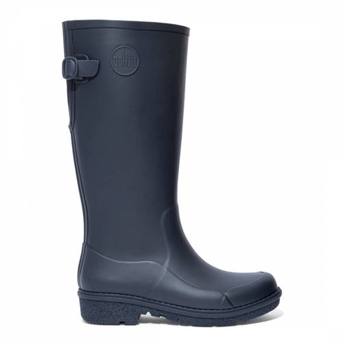 Navy Tall Wonderwelly Boot - FitFlop - Modalova