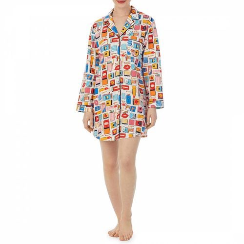 Multi Match Boxes Sleepshirt - Kate Spade - Modalova