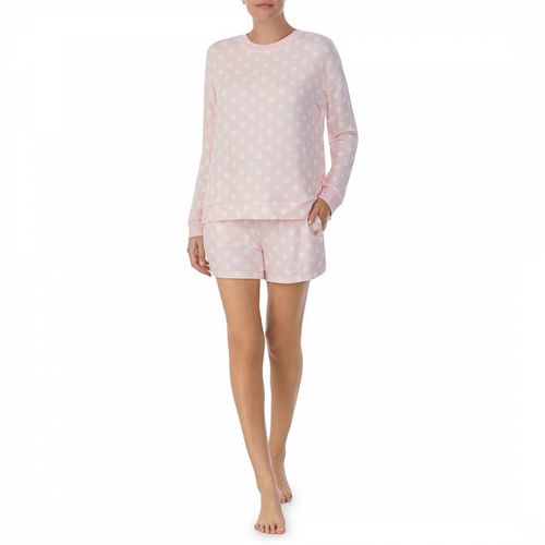 Pink Dot Print Short Pajamas - Kate Spade - Modalova