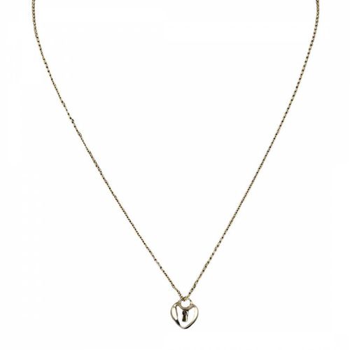 Gold Heart Lock Necklace - Vintage Tiffany & Co - Modalova