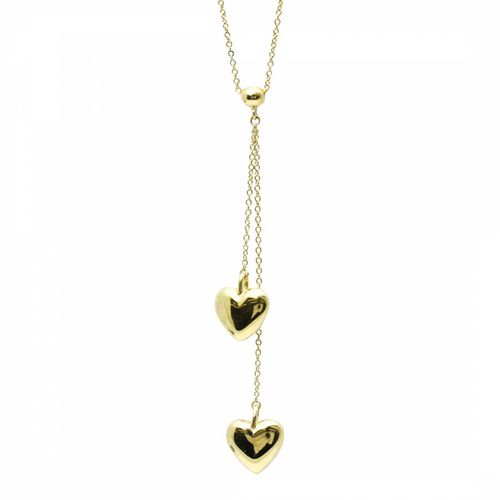 Gold Double Heart Necklace - Vintage Tiffany & Co - Modalova