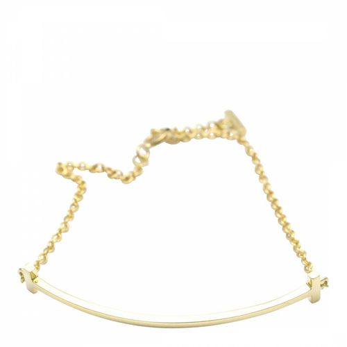 Gold T Smile Bracelet - Vintage Tiffany & Co - Modalova