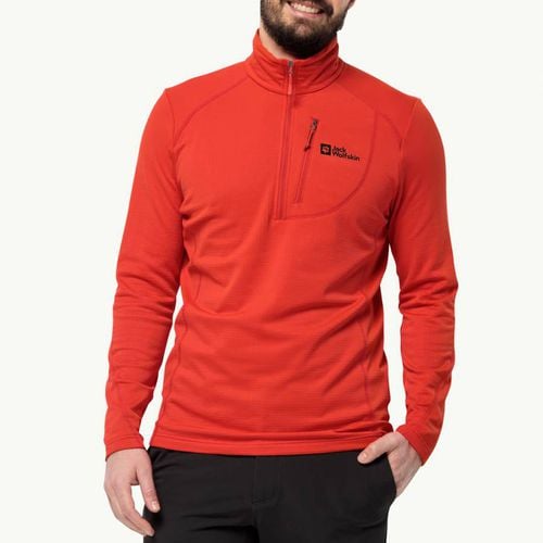 Red Kolbenberg Half Zip Fleece - Jack Wolfskin - Modalova