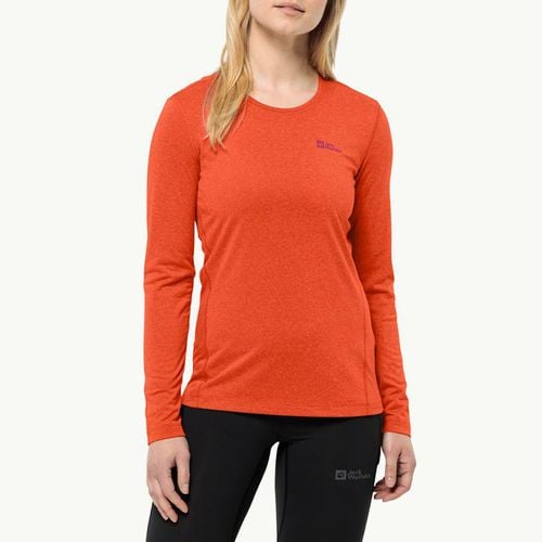 Orange Long Sleeve Sky Thermal Top - Jack Wolfskin - Modalova