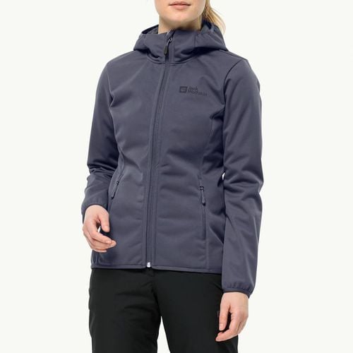 Grey Windhain Softshell Hoodie - Jack Wolfskin - Modalova