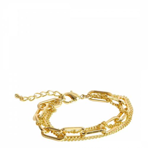 K Gold Multi Link Bracelet - Liv Oliver - Modalova