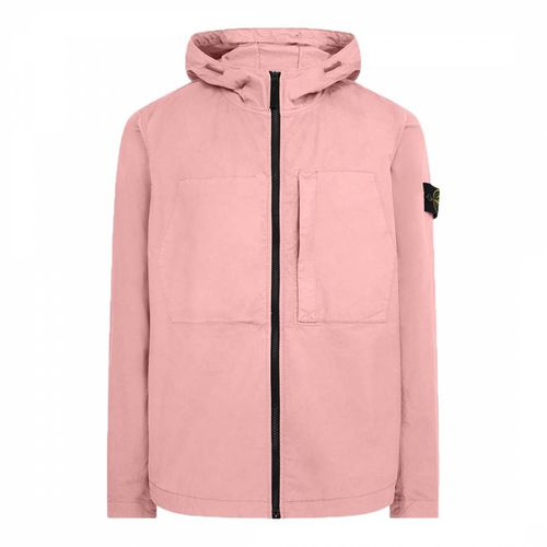 Supima Cotton Blend Twill Jacket - Stone Island - Modalova