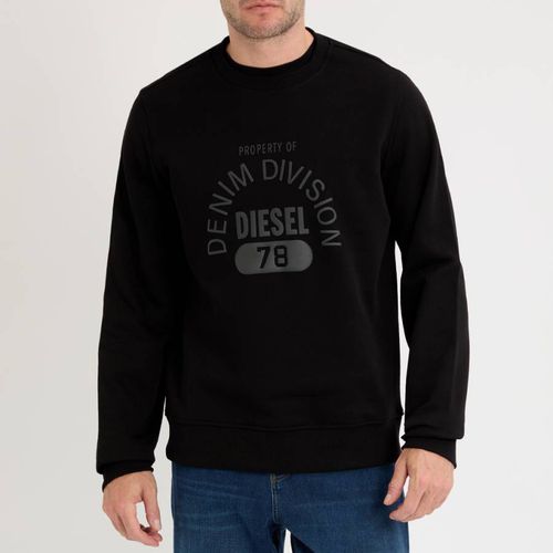 Ginn Stretch Cotton Sweatshirt - Diesel - Modalova