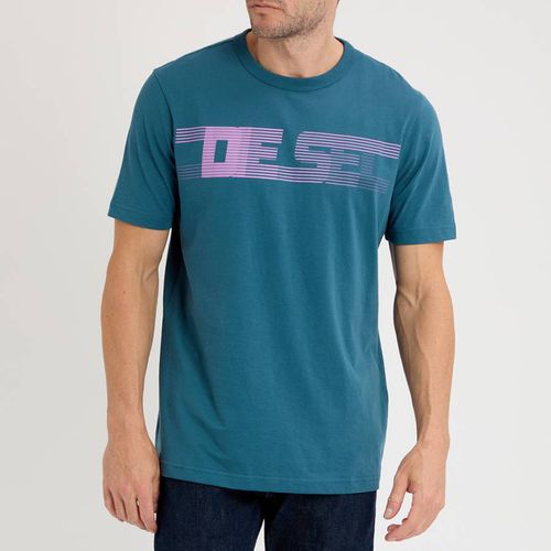 Just-E19 Stretch Cotton T-Shirt - Diesel - Modalova