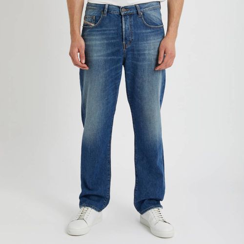 Mid D-Viker Straight Stretch Jeans - Diesel - Modalova