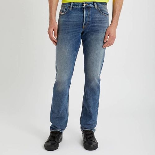 Washed D-Sark Straight Stretch Jeans - Diesel - Modalova