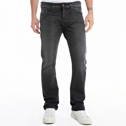 Black Waitom Regular Stretch Jeans - Replay - Modalova