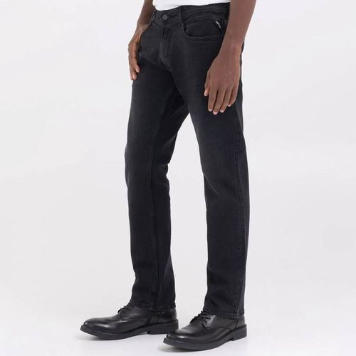 Black Rocco Comfort Stretch Jeans - Replay - Modalova