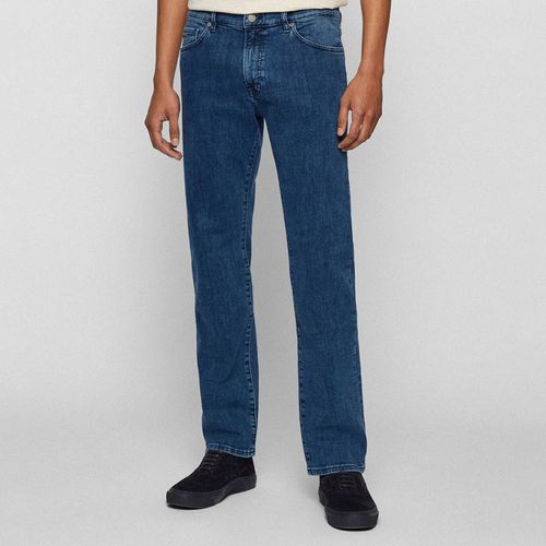 Blue Maine Straight Jeans - BOSS - Modalova
