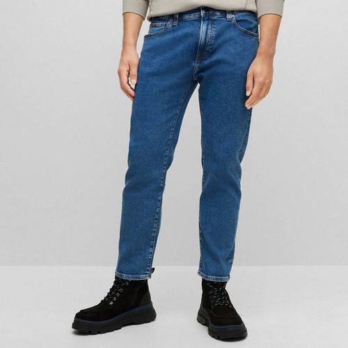 Blue Maine Straight Jeans - BOSS - Modalova