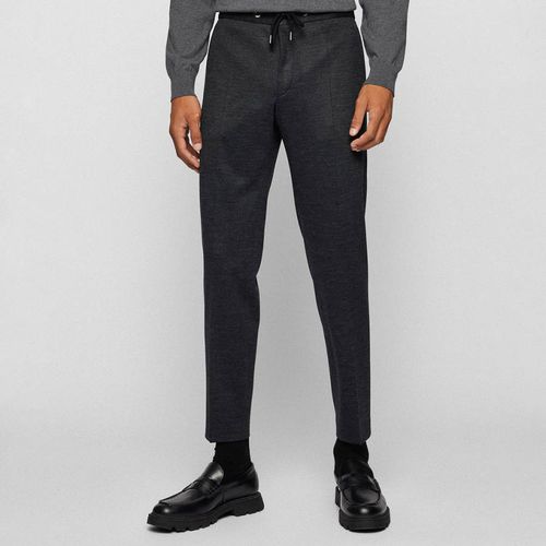 Grey Genius Drawstring Trousers - BOSS - Modalova