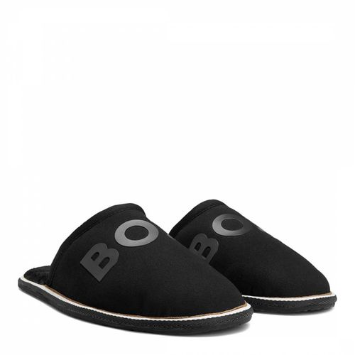 Black Home Slippers - BOSS - Modalova