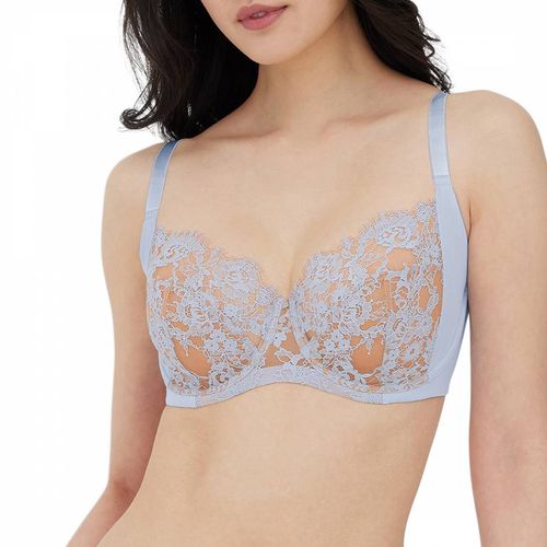 Blue Full Coverage Balconette Bra - Skarlett Blue - Modalova