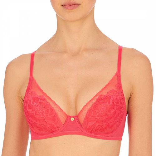 Pink Flora Contour Underwire Bra - Natori - Modalova