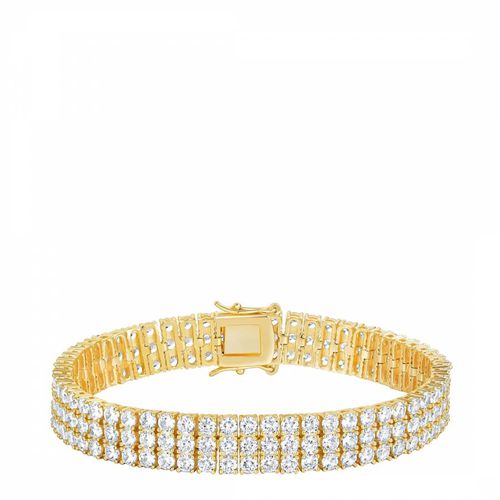 K Gold Multi Cz Bracelet - Stephen Oliver - Modalova