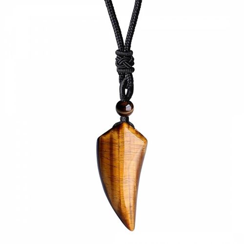 Tiger Eye Adjustable Necklace - Stephen Oliver - Modalova