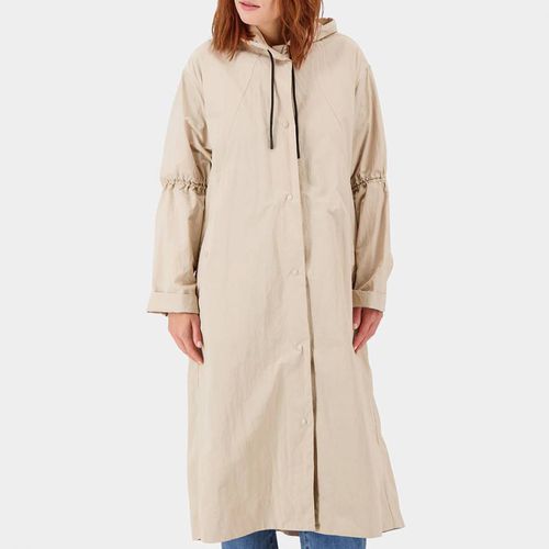 Beige Elna Long Parka - Didriksons - Modalova