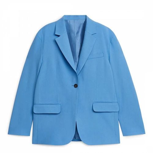 Blue Wool Blazer - ARKET - Modalova