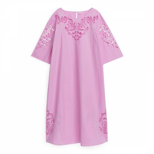 Pink Cotton Mini Dress - ARKET - Modalova