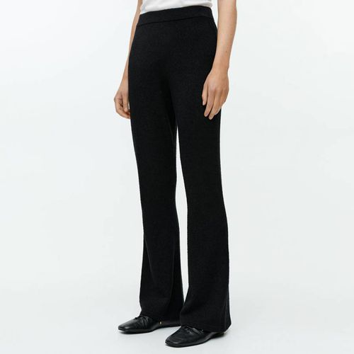 Black Bootcut Cotton Blend Trousers - ARKET - Modalova