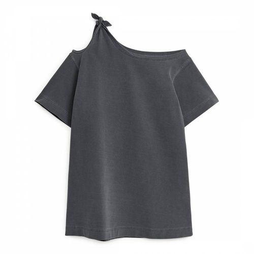 Dark grey Relaxed Cotton Dress - ARKET - Modalova
