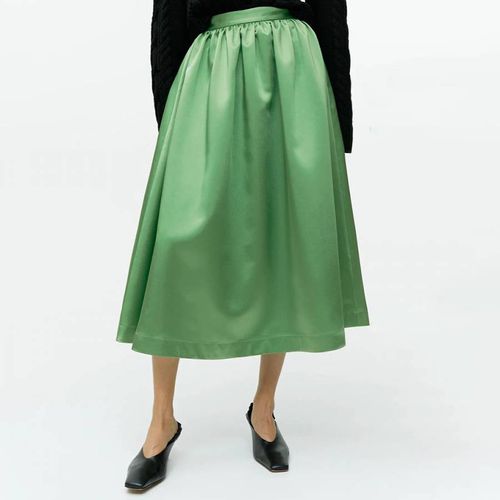 Green Taffeta Skirt - ARKET - Modalova