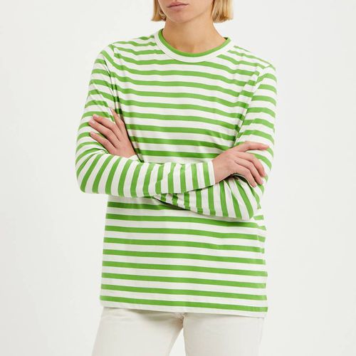 Green/White Stripe Long Sleeve Top - ARKET - Modalova