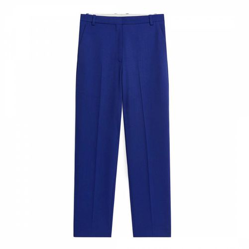 Royal Blue Wool Blend Trouser - ARKET - Modalova