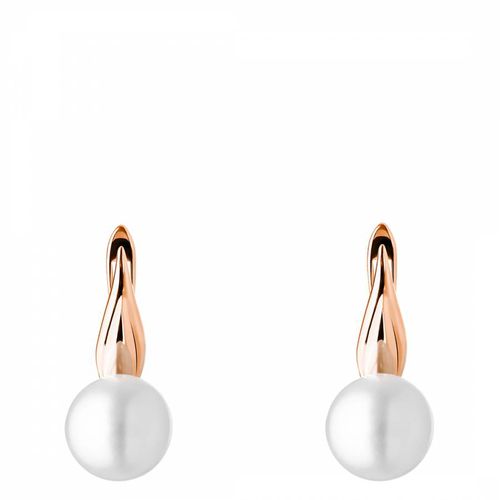 Rose Gold Freshwater Pearl Earrings - Mia Bellucci - Modalova