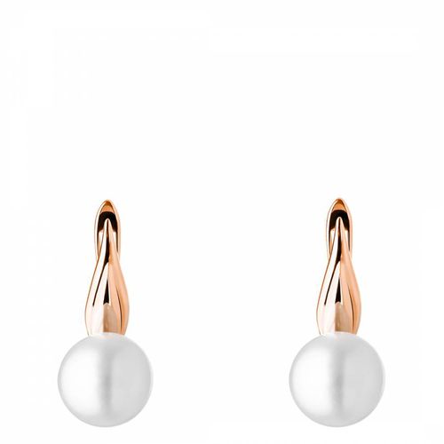 And Rose Gold Freshwater Pearl Earrings 	8-8.5mm - Mia Bellucci - Modalova