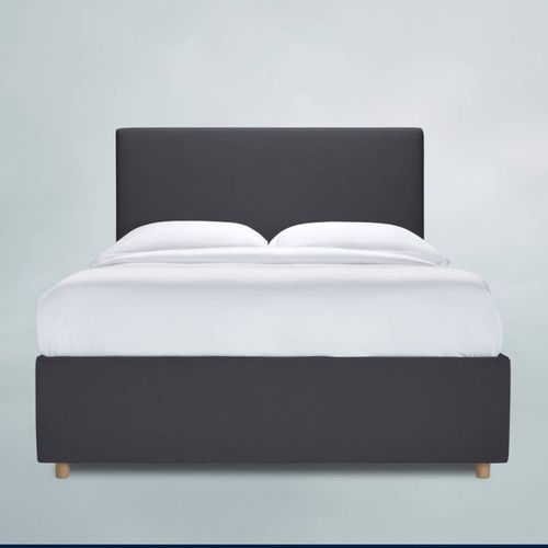 Lomond Ottoman Storage Bed Dark Super King - SIMBA - Modalova