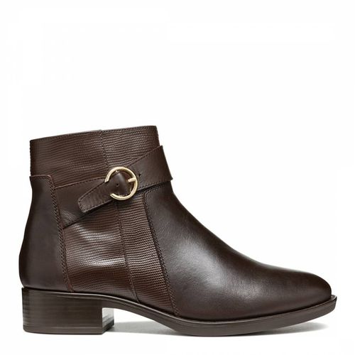 Women's Brown Felicity Ankle Boot - Geox - Modalova